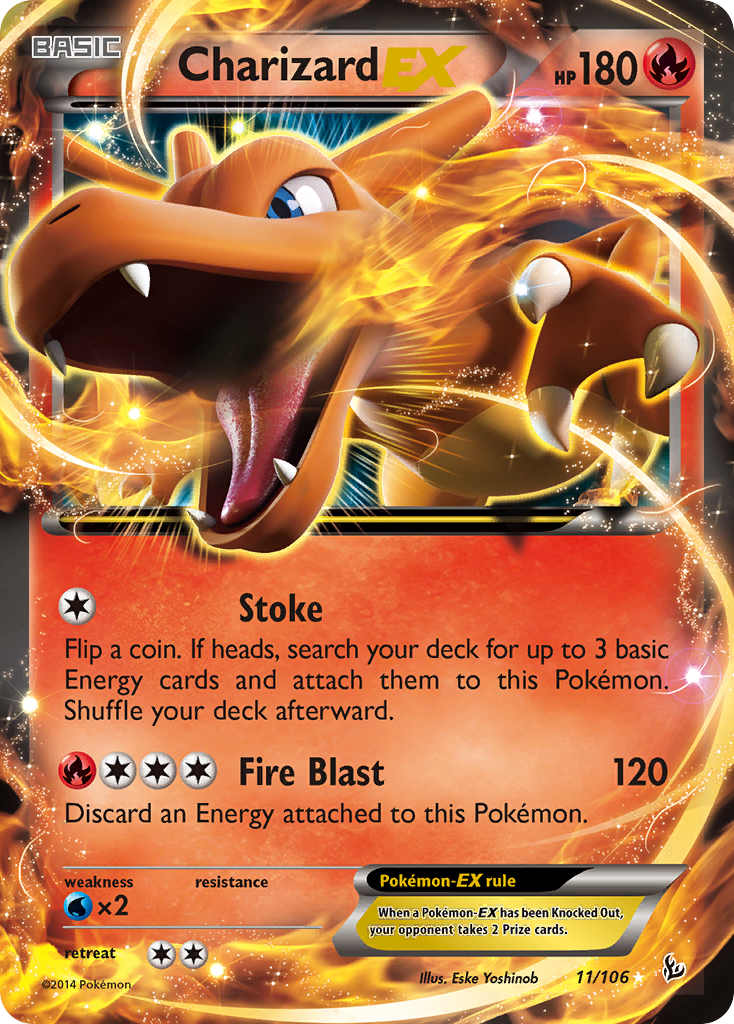 Charizard EX (11/106) [XY: Flashfire] - Comfy Hobbies