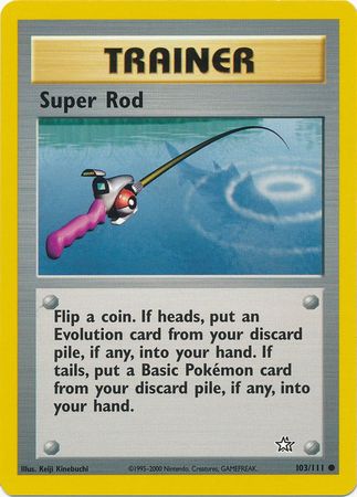 Super Rod (103/111) [Neo Genesis Unlimited] - Comfy Hobbies