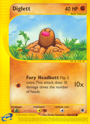 Diglett (106/165) [Expedition: Base Set] - Comfy Hobbies