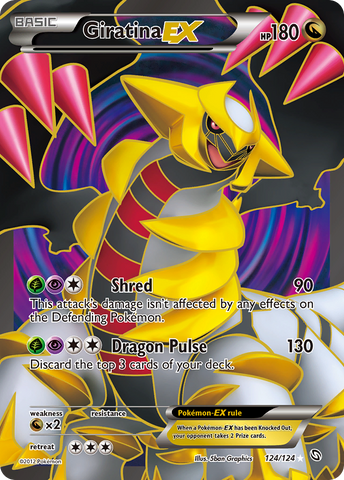 Giratina EX (124/124) [Black & White: Dragons Exalted] - Comfy Hobbies