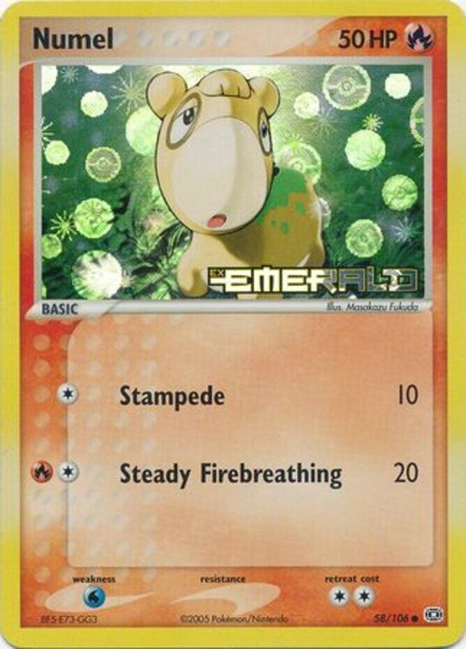 Numel (58/106) (Stamped) [EX: Emerald] - Comfy Hobbies