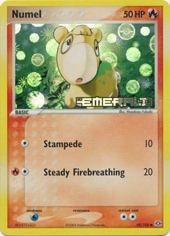 Numel (58/106) (Stamped) [EX: Emerald] - Comfy Hobbies