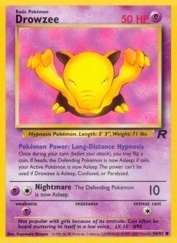 Drowzee (54/82) [Team Rocket Unlimited] - Comfy Hobbies