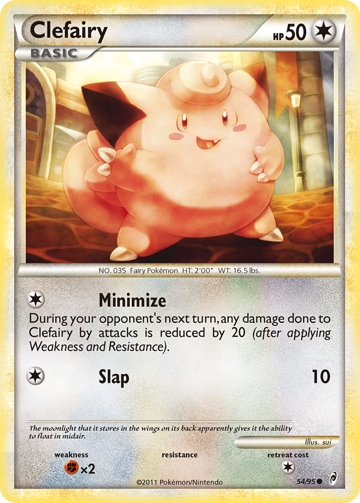 Clefairy (54/95) [HeartGold & SoulSilver: Call of Legends] - Comfy Hobbies