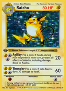 Raichu (14/102) (Shadowless) [Base Set 1st Edition] - Comfy Hobbies