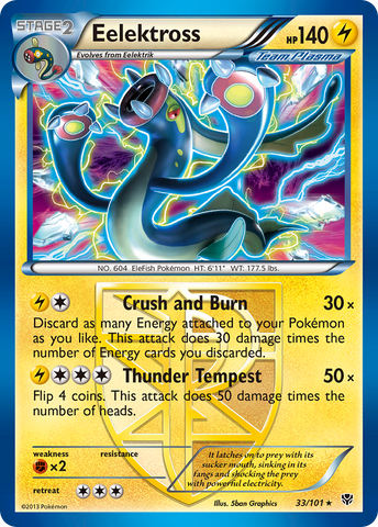 Eelektross (33/101) [Black & White: Plasma Blast] - Comfy Hobbies