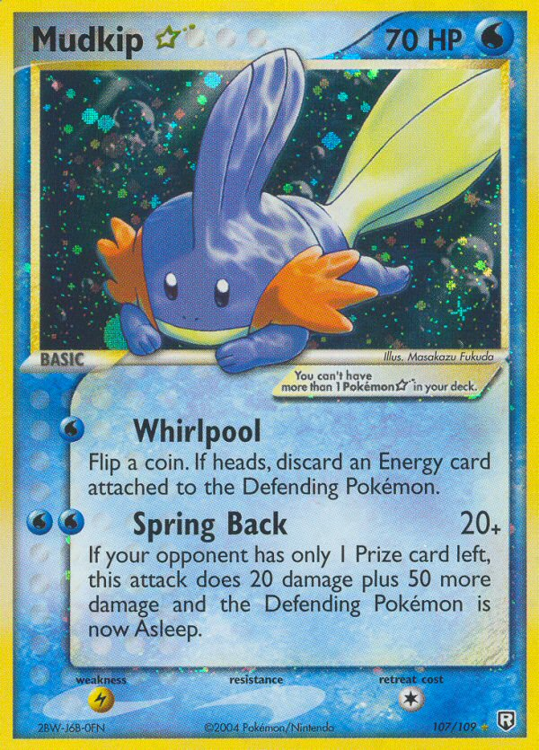 Mudkip Star (107/109) [EX: Team Rocket Returns] - Comfy Hobbies