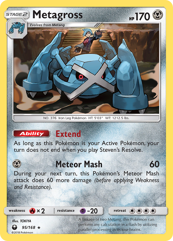 Metagross (95/168) [Sun & Moon: Celestial Storm] - Comfy Hobbies