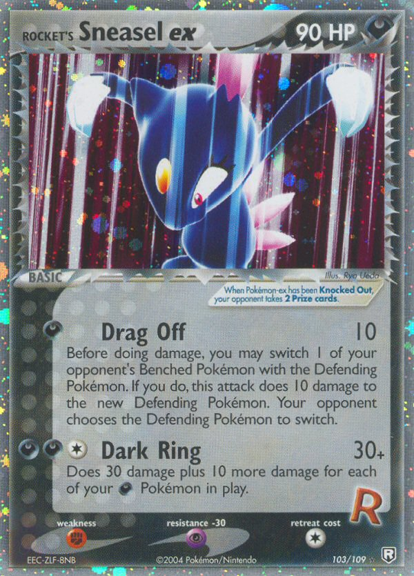 Rocket's Sneasel ex (103/109) [EX: Team Rocket Returns] - Comfy Hobbies