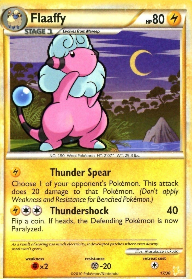 Flaaffy (17/30) [HeartGold & SoulSilver: Trainer Kit - Raichu] - Comfy Hobbies