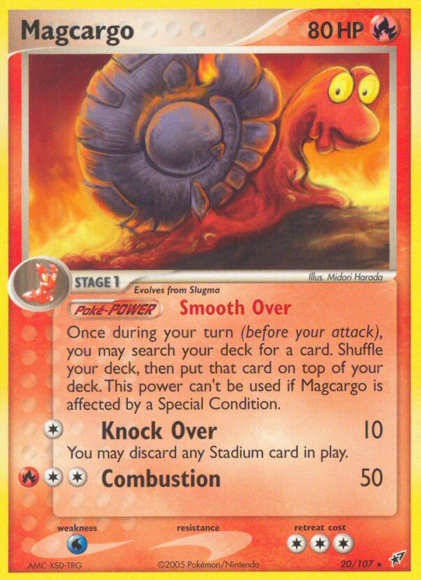 Magcargo (20/107) [EX: Deoxys] - Comfy Hobbies