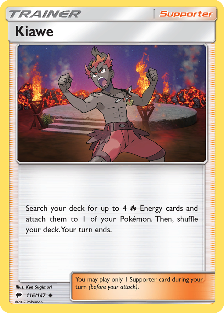 Kiawe (116/147) [Sun & Moon: Burning Shadows] - Comfy Hobbies