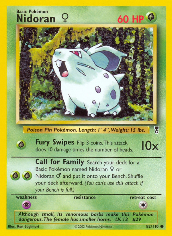 Nidoran (82/110) (Female) [Legendary Collection] - Comfy Hobbies