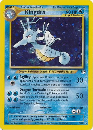 Kingdra (8/111) [Neo Genesis Unlimited] - Comfy Hobbies