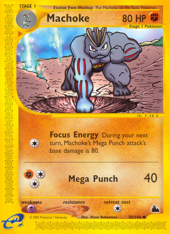 Machoke (38/144) [Skyridge] - Comfy Hobbies
