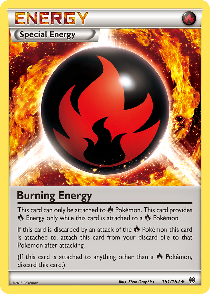 Burning Energy (151/162) [XY: BREAKthrough] - Comfy Hobbies