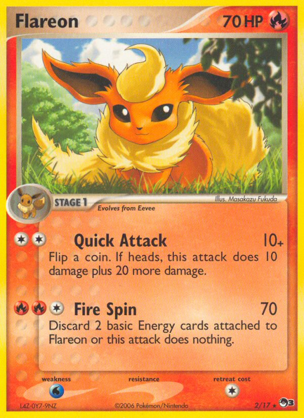 Flareon (2/17) [POP Series 3] - Comfy Hobbies