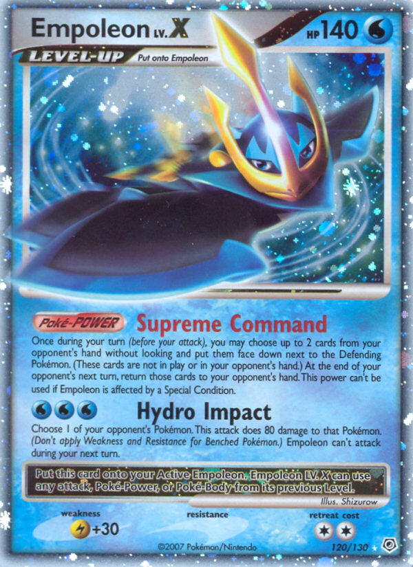 Empoleon LV.X (120/130) [Diamond & Pearl: Base Set] - Comfy Hobbies