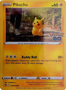 Pikachu (027/078) (Cosmos Holo) [Pokémon GO] - Comfy Hobbies