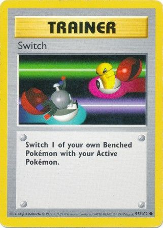 Switch (95/102) [Base Set Shadowless Unlimited] - Comfy Hobbies