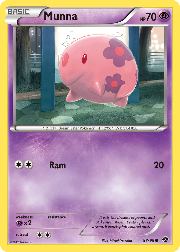 Munna (58/99) [Black & White: Next Destinies] - Comfy Hobbies