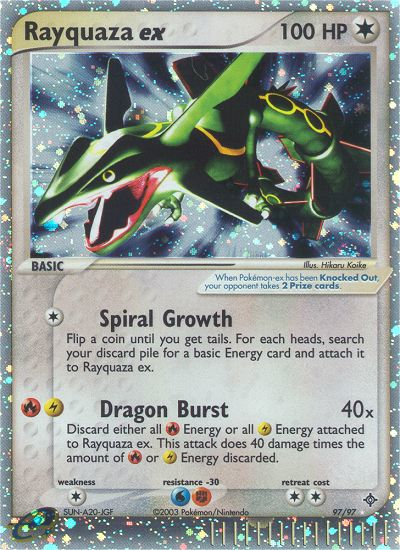 Rayquaza ex (97/97) [EX: Dragon] - Comfy Hobbies