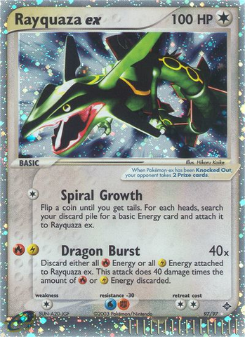 Rayquaza ex (97/97) [EX: Dragon] - Comfy Hobbies