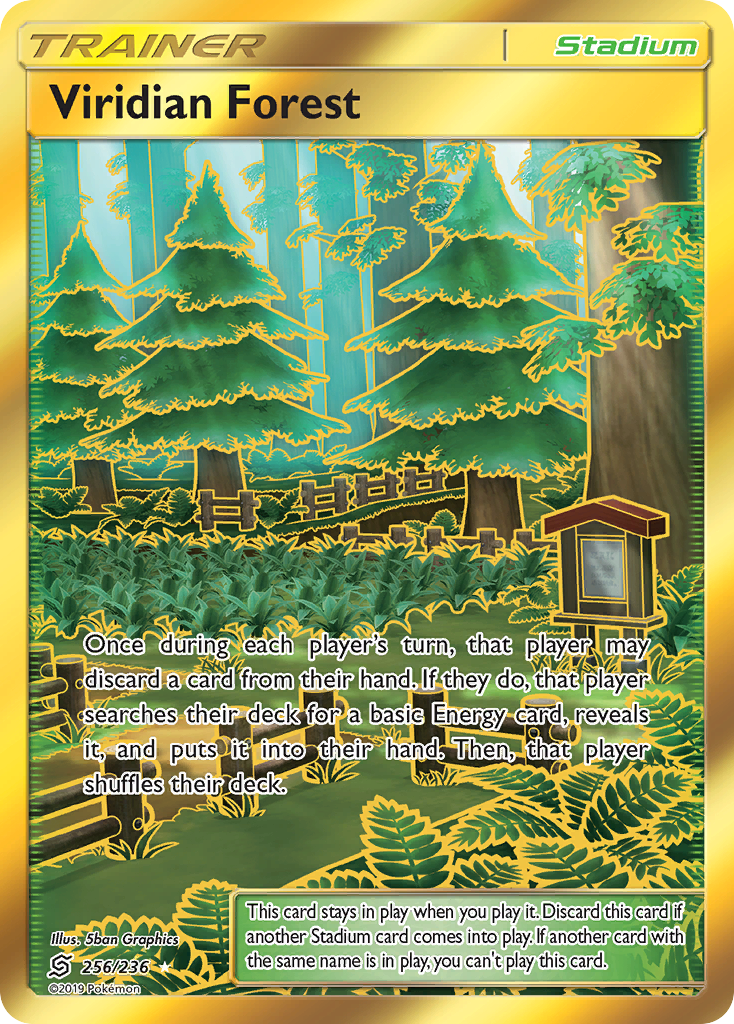 Viridian Forest (256/236) [Sun & Moon: Unified Minds] - Comfy Hobbies
