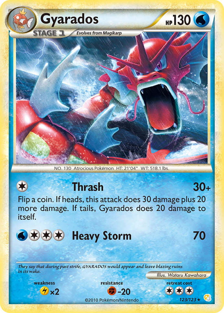 Gyarados (123/123) [HeartGold & SoulSilver: Base Set] - Comfy Hobbies