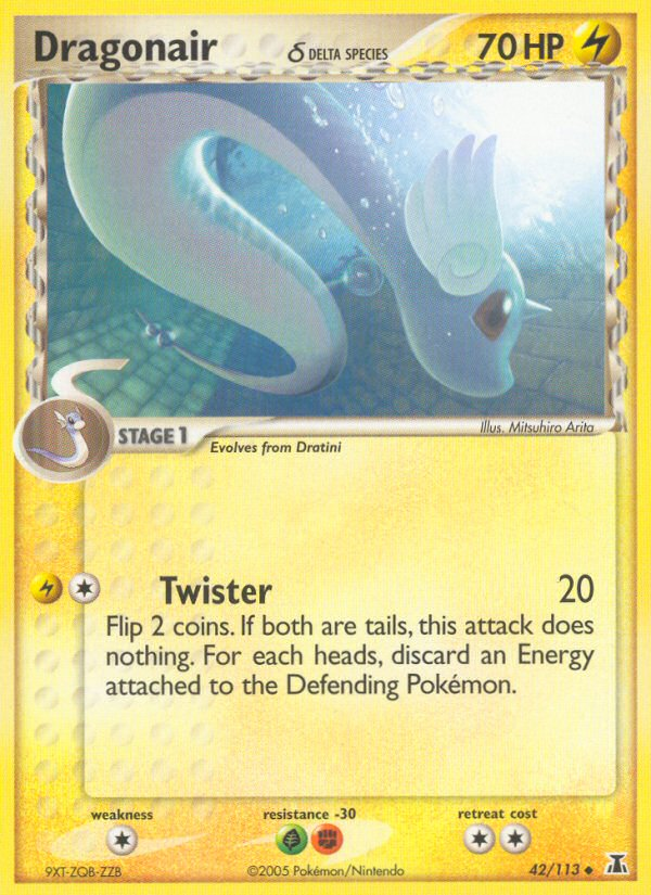 Dragonair (42/113) (Delta Species) [EX: Delta Species] - Comfy Hobbies