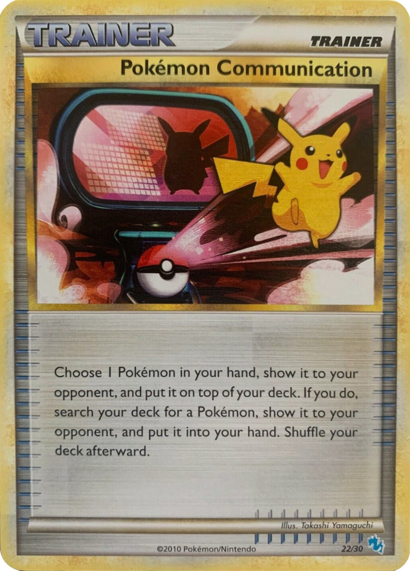 Pokemon Communication (22/30) [HeartGold & SoulSilver: Trainer Kit - Gyarados] - Comfy Hobbies