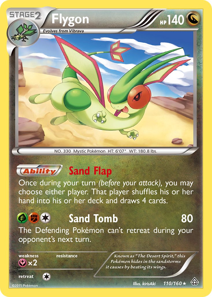 Flygon (110/160) (Cosmos Holo) (Blister Exclusive) [XY: Primal Clash] - Comfy Hobbies