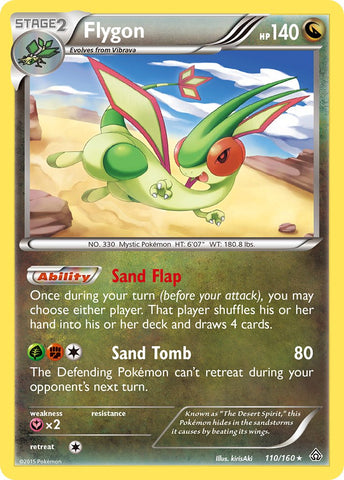 Flygon (110/160) (Cosmos Holo) (Blister Exclusive) [XY: Primal Clash] - Comfy Hobbies