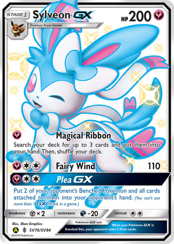 Sylveon GX (SV76/SV94) [Sun & Moon: Hidden Fates - Shiny Vault] - Comfy Hobbies