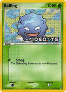 Koffing (62/107) (Stamped) [EX: Deoxys] - Comfy Hobbies