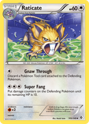 Raticate (105/149) [Black & White: Boundaries Crossed] - Comfy Hobbies
