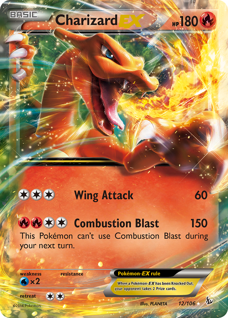 Charizard EX (12/106) [XY: Flashfire] - Comfy Hobbies