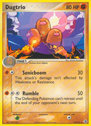 Dugtrio (22/112) [EX: FireRed & LeafGreen] - Comfy Hobbies
