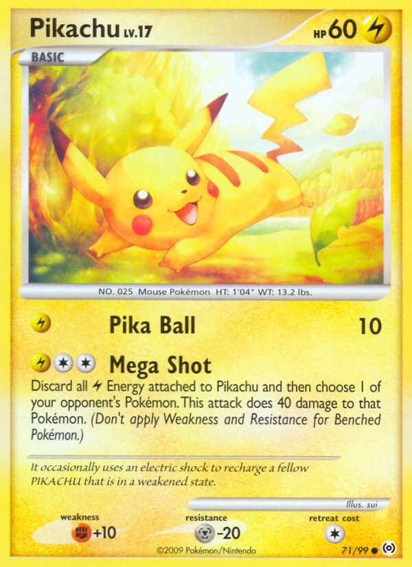 Pikachu (71/99) [Platinum: Arceus] - Comfy Hobbies