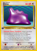 Ditto (18/62) [Fossil 1st Edition] - Comfy Hobbies