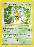 Beedrill (17/102) [Base Set Shadowless Unlimited] - Comfy Hobbies