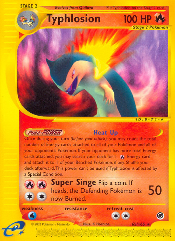 Typhlosion (65/165) [Expedition: Base Set] - Comfy Hobbies