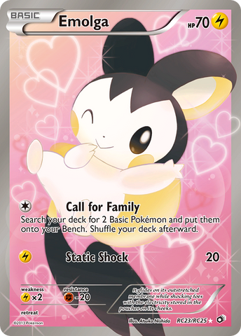 Emolga (RC23/RC25) [Black & White: Legendary Treasures] - Comfy Hobbies