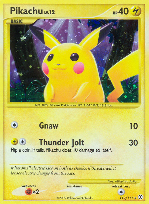 Pikachu (112/111) [Platinum: Rising Rivals] - Comfy Hobbies