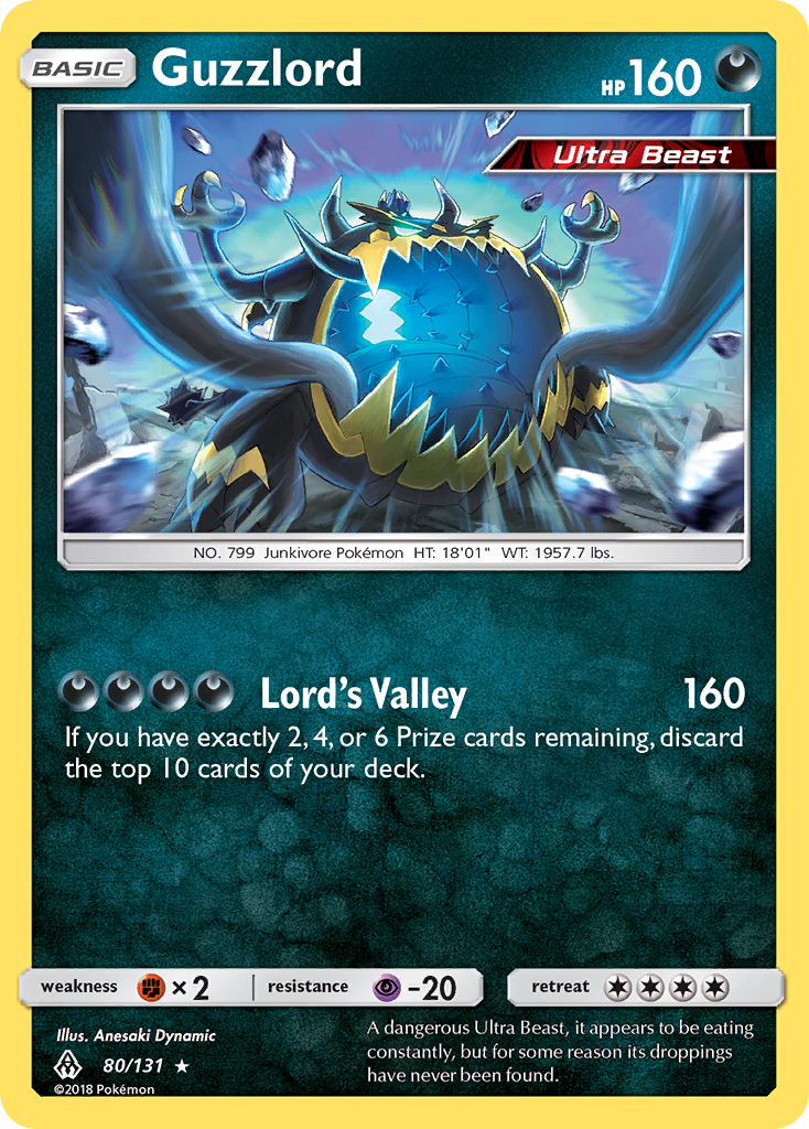 Guzzlord (80/131) [Sun & Moon: Forbidden Light] - Comfy Hobbies