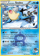 Team Aqua's Sealeo (4/34) [XY: Double Crisis] - Comfy Hobbies