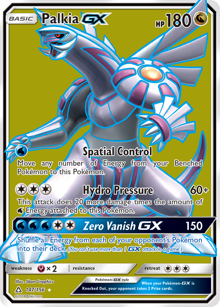 Palkia GX (147/156) [Sun & Moon: Ultra Prism] - Comfy Hobbies