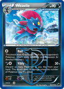 Weavile (66/116) [Black & White: Plasma Freeze] - Comfy Hobbies