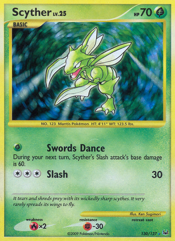 Scyther (130/127) [Platinum: Base Set] - Comfy Hobbies