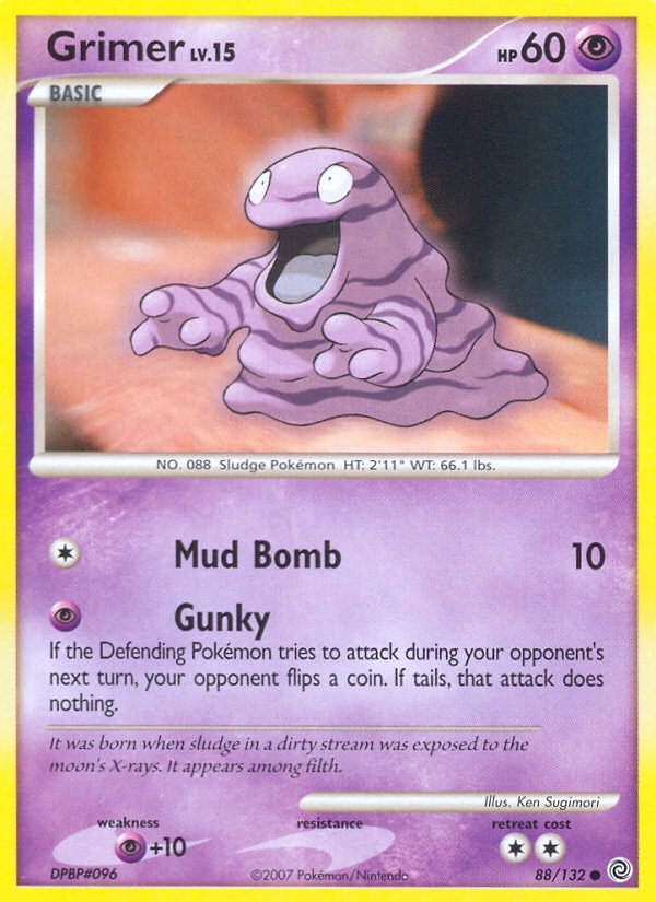 Grimer (88/132) [Diamond & Pearl: Secret Wonders] - Comfy Hobbies